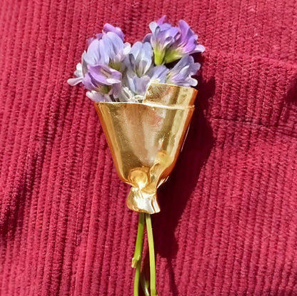 Floral Style Pin Brooch