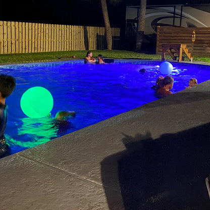 Colorful LED Water Globe Night Light