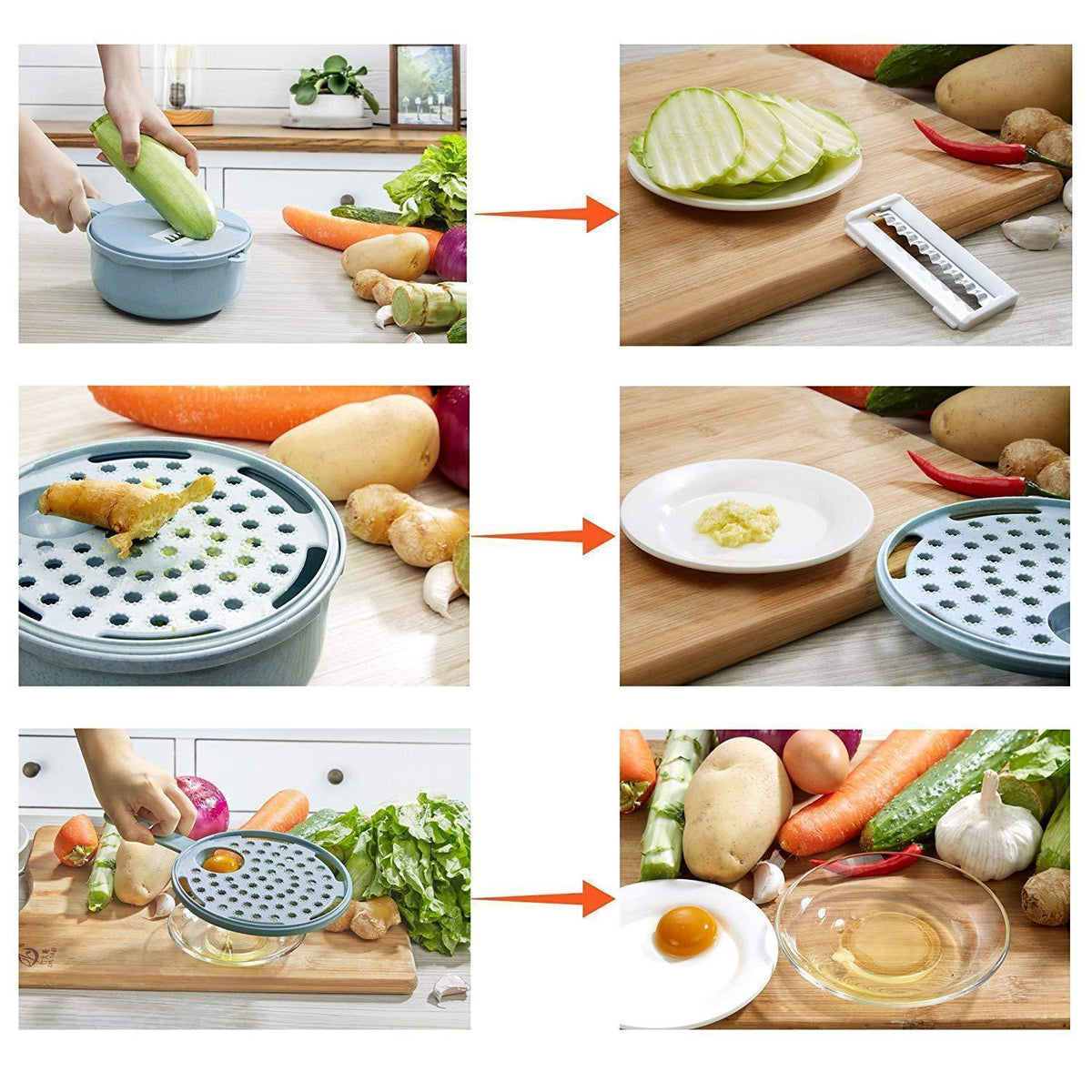 Premium 12-in-1 Veggie Kitchen Cutter Tool