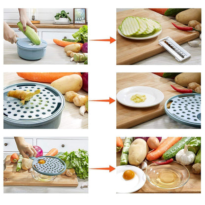 Premium 12-in-1 Veggie Kitchen Cutter Tool