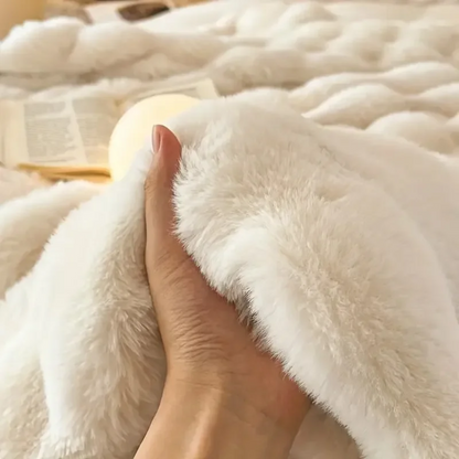 Cozy Plaid Throw Blanket