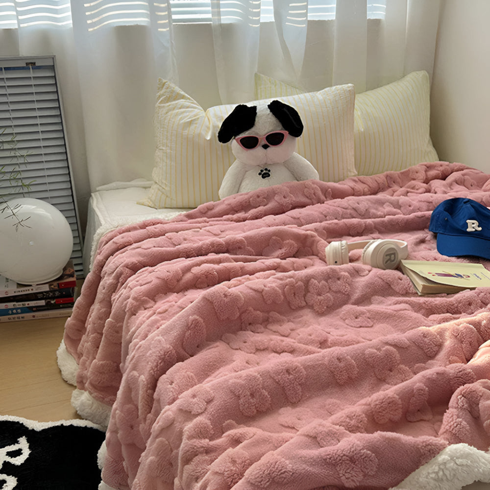 Cozy Soft Plush Throw Blanket