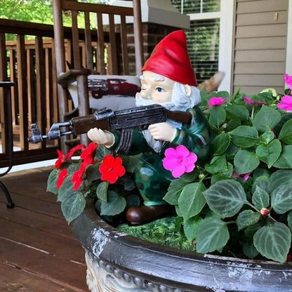 Colorful Mini Garden Gnome Figurine Decoration