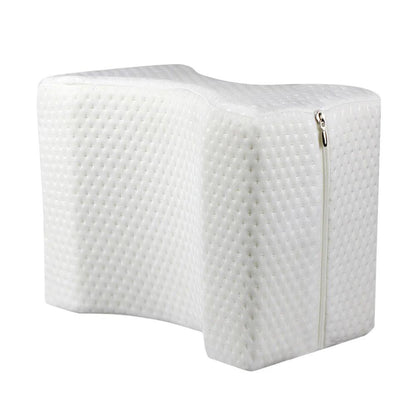 Contouring Memory Foam Knee Support Pillow