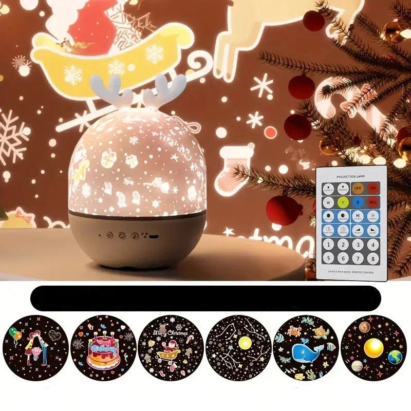 Cosy Night Light Star Projector for Kids