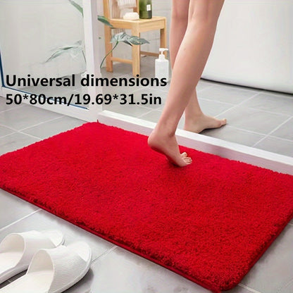 Luxury Plush Bathroom Mat - Ultra Soft Non Slip Bathmat