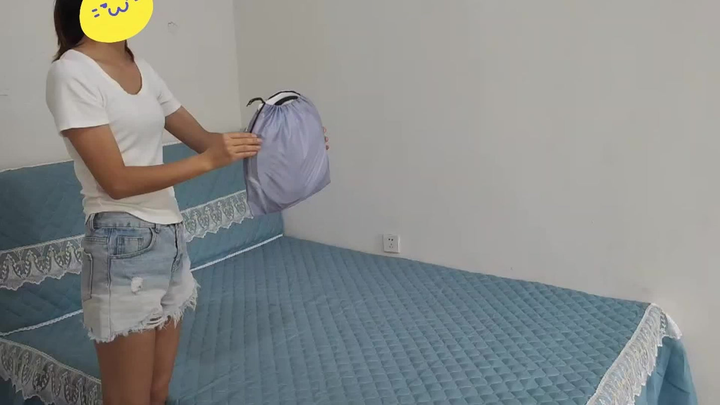 Portable Mosquito Net for 1 Person with Zipper Closure