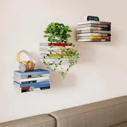 Floating Bookshelf Decorative Wall Shelves