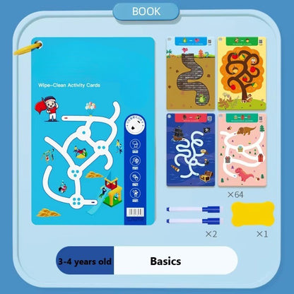 Fun Interactive Learning Puzzle Book for Kids - Yeezlab