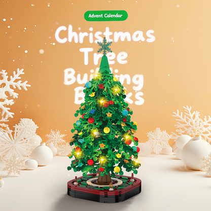 Miniature Snap Together Holiday Tree Blocks - Yeezlab
