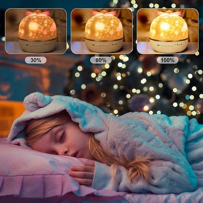 Cosy Night Light Star Projector for Kids