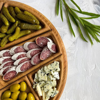 Stylish Wooden Serving Platter