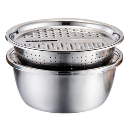 Premium Metal Fine Mesh Kitchen Strainer Set - Yeezlab