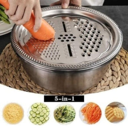 Premium Metal Fine Mesh Kitchen Strainer Set