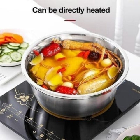 Premium Metal Fine Mesh Kitchen Strainer Set