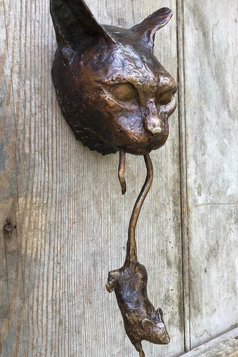 Fun Feline Door Knocker