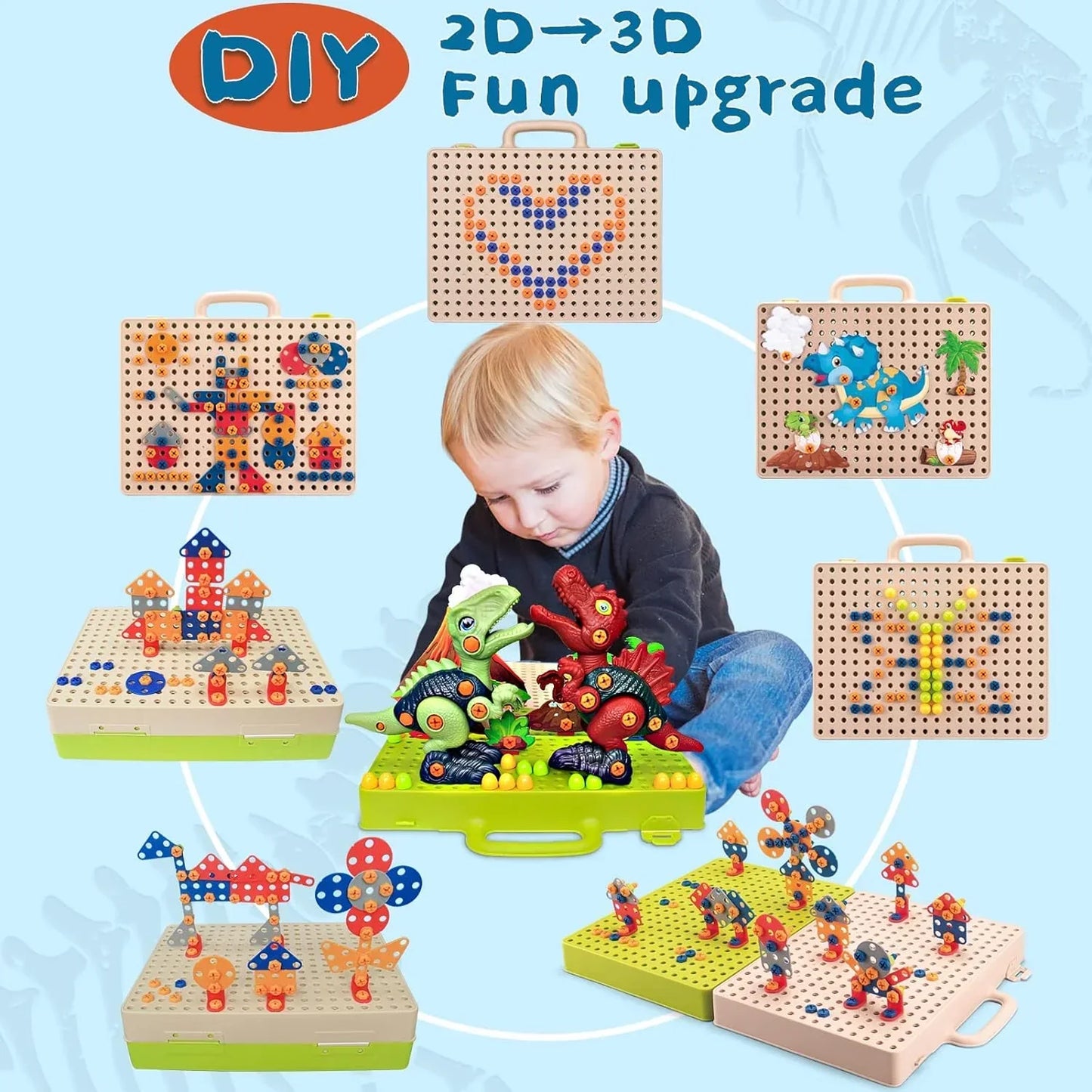 Fun Dinosaur Construction Kit