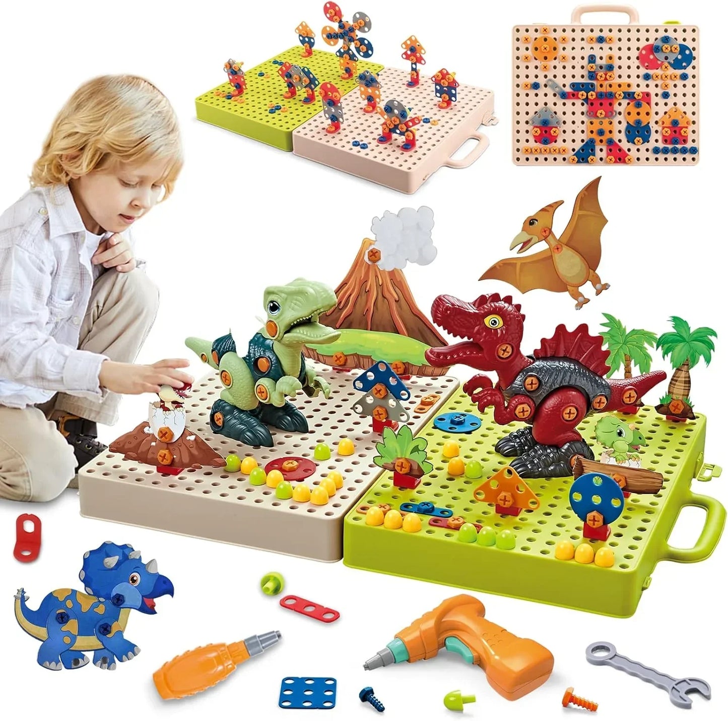 Fun Dinosaur Construction Kit - Yeezlab