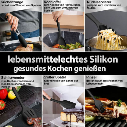 Non-Stick Silicone Kitchen Tool Set