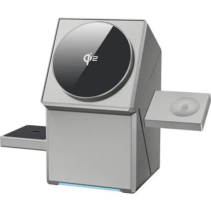 Compact 3 in 1 Wireless Charging Station