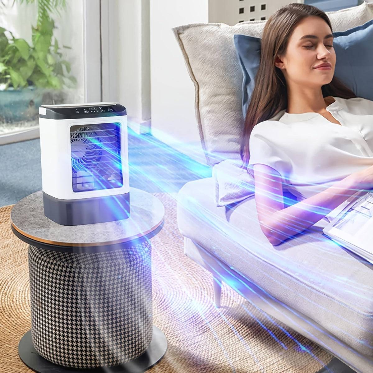 Mini Portable USB Air Cooler Humidifier