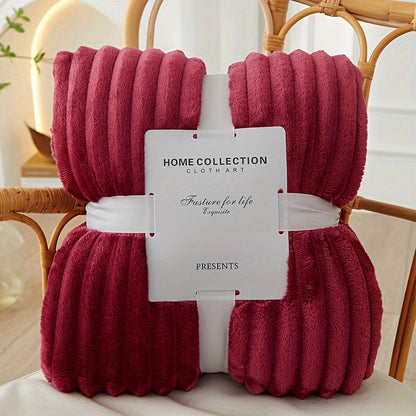 Soft Plush Fleece Blanket for Cozy Warmth