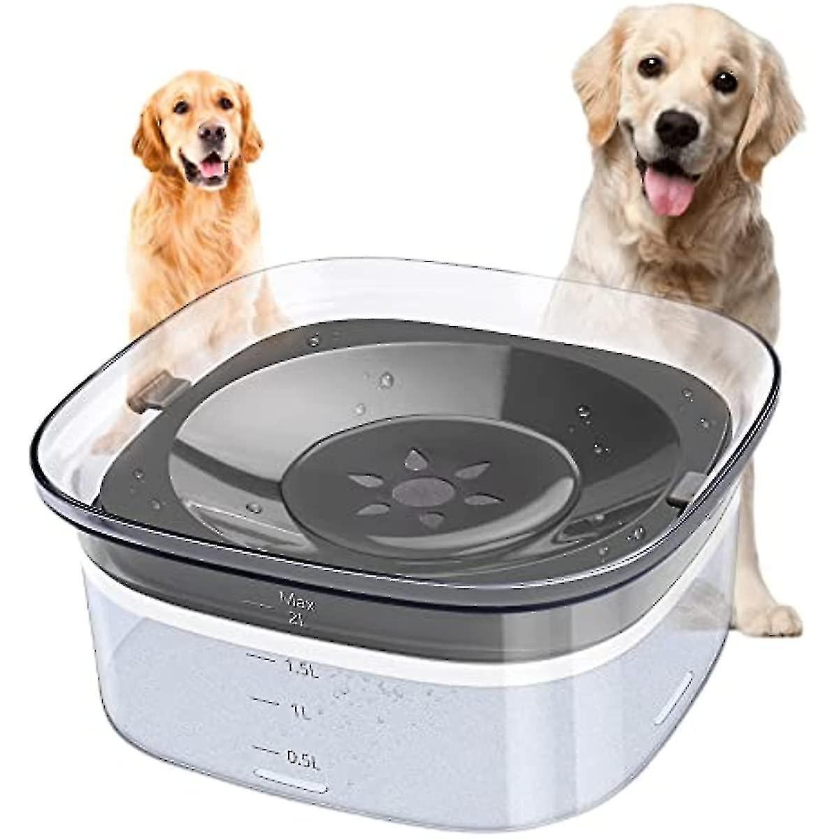 Spill Proof Pet Water Bowl for Dogs and Cats - Yeezlab