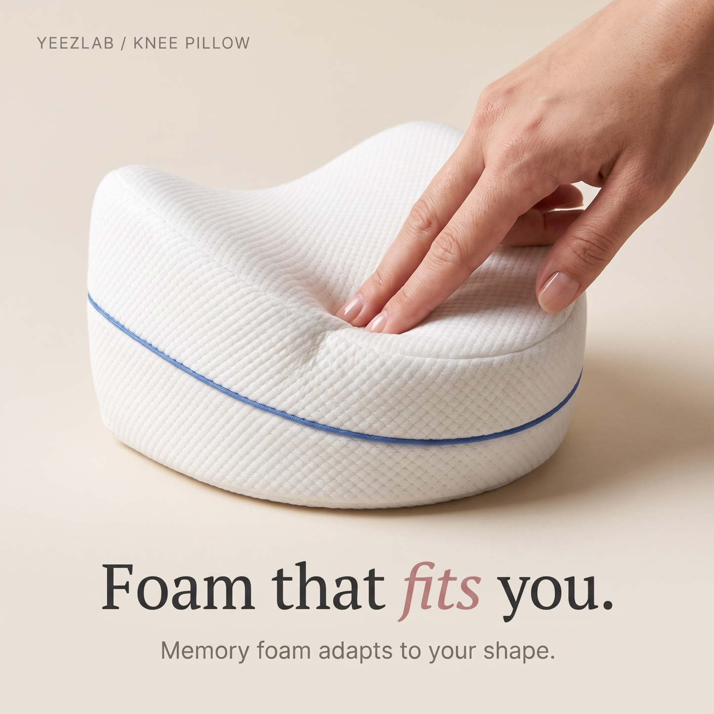 Memory foam adapts to your shape