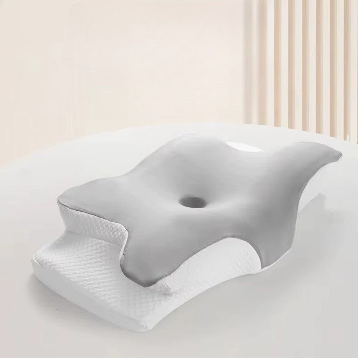 Contoured Sleep Pillow with Memory Foam Support - Yeezlab