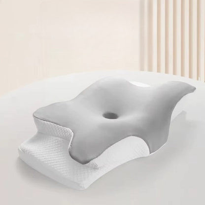 Contoured Sleep Pillow with Memory Foam Support - Yeezlab