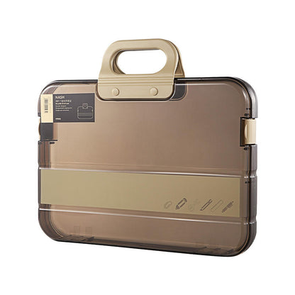 Big Clear Plastic Storage File Box