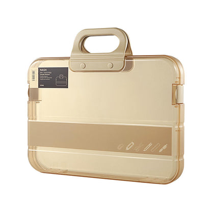 Big Clear Plastic Storage File Box