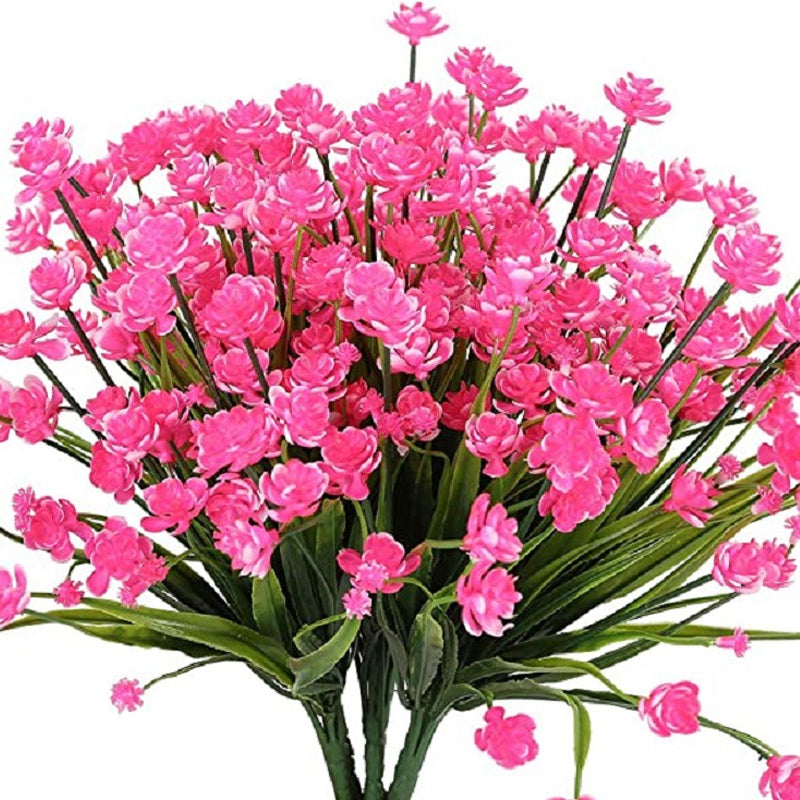 Colorful Outdoor Silk Flower Arrangements
