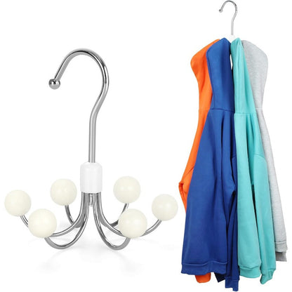 Compact Wall Hook Storage Organizer