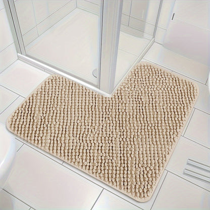 Soft Non-Slip Corner Bath Mat for Shower