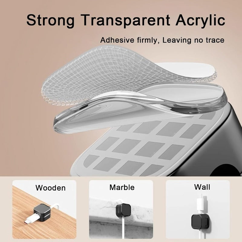 Strong Adhesive Cable Management Clips