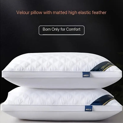Comfortable Contour Pillows - 2 Pack Soft Support Set