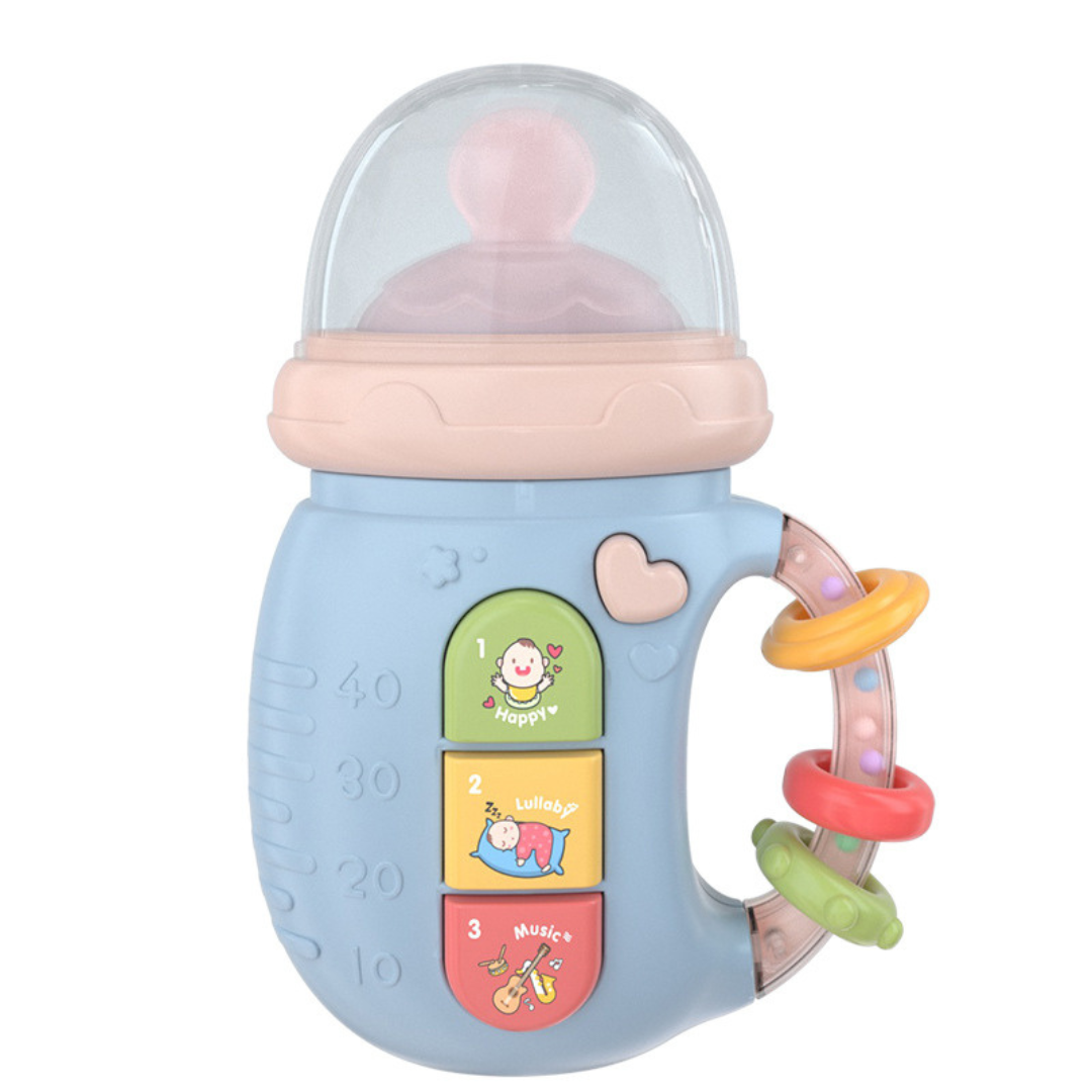 Soothing Baby Music Toy with Teether and Rattle