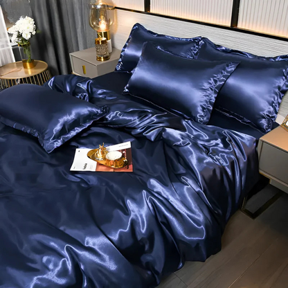 Luxury Soft Silk Bed Sheets Set