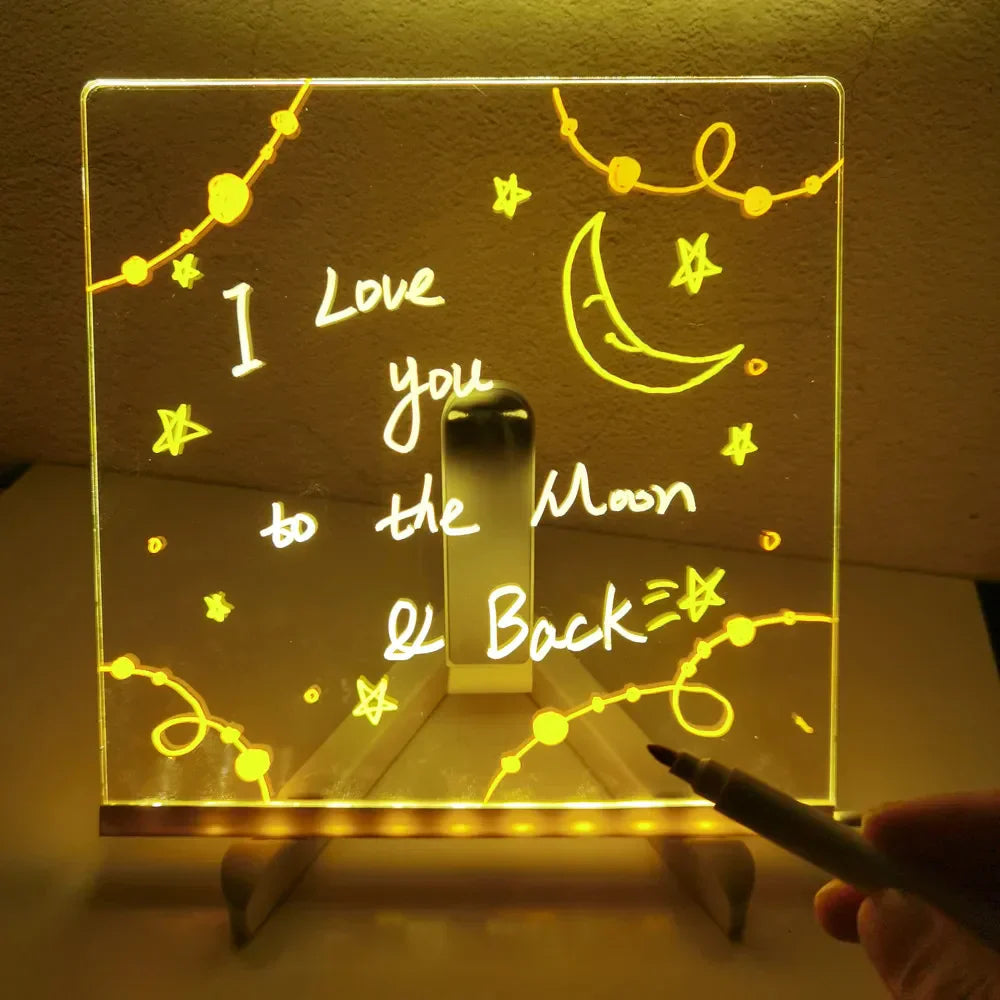 LED Light Tracing Art Board
