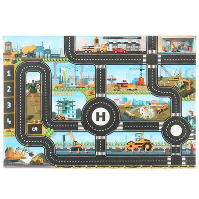 Interactive City Road Playmat for Children