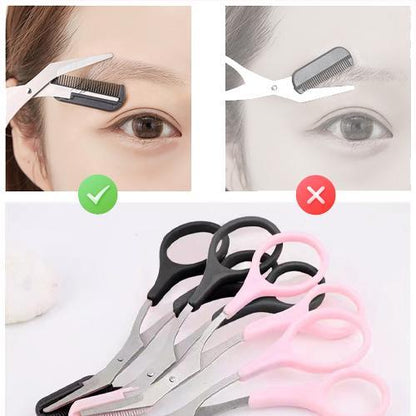 Precise Eyebrow Grooming Scissors