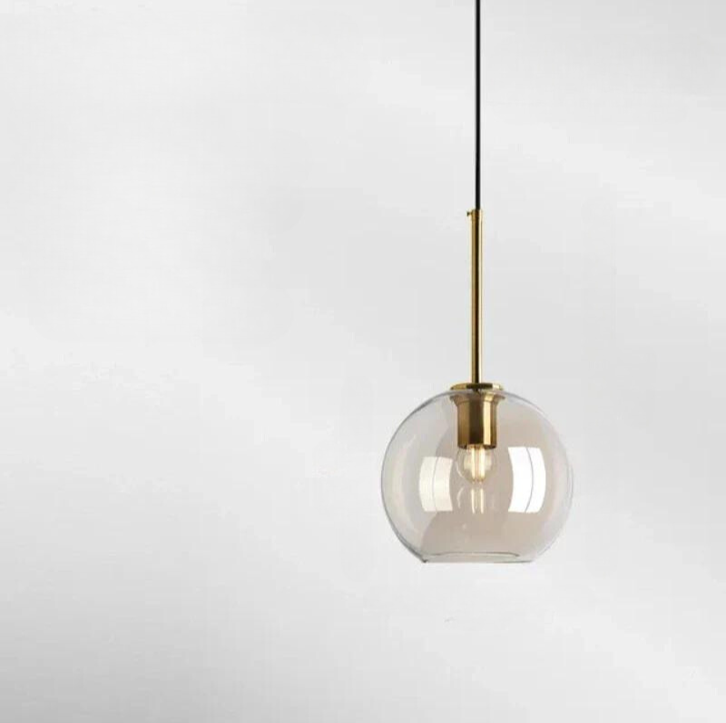 Minimalist Nordic Glass Pendant Lamp