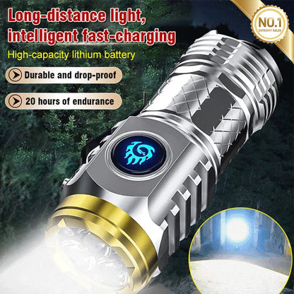 Compact Triple LED Pocket Flashlight