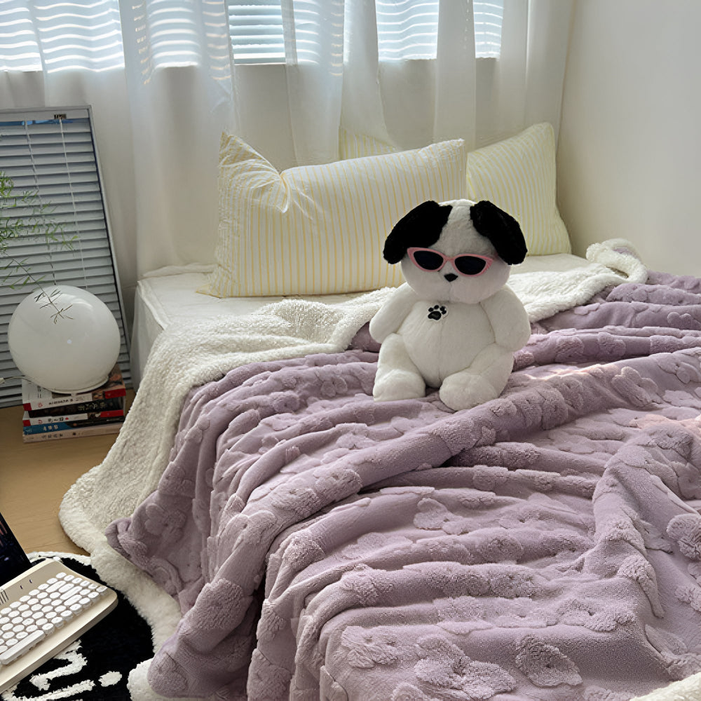 Cozy Soft Plush Throw Blanket