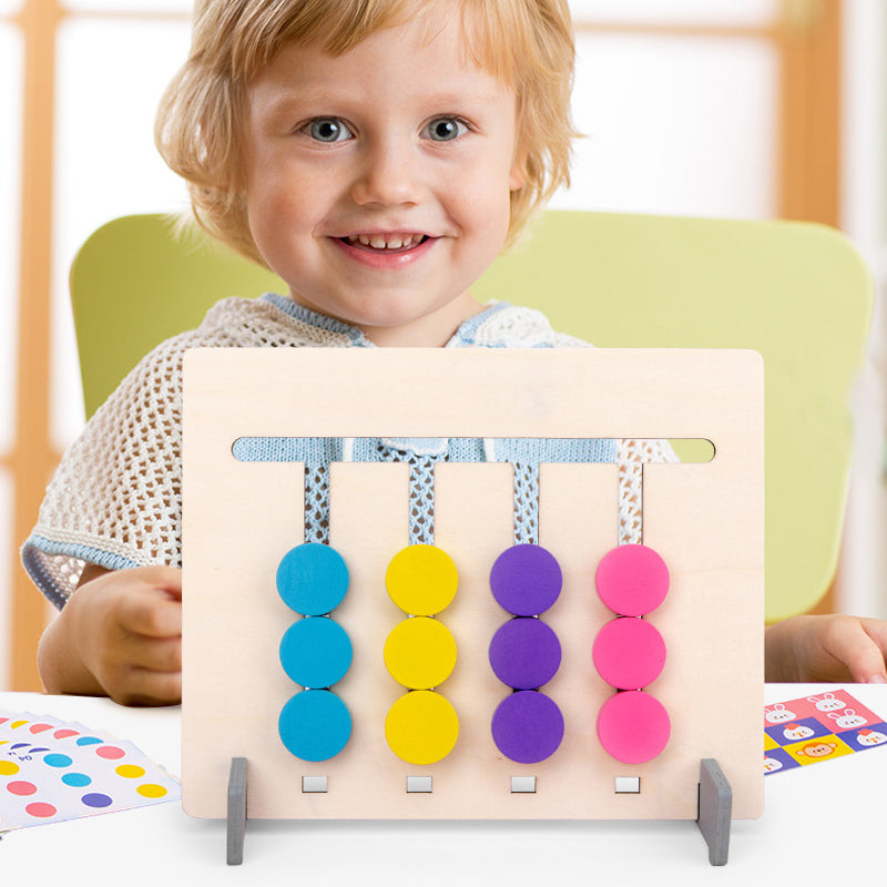 Double Sided Wooden Brain Teaser Puzzle