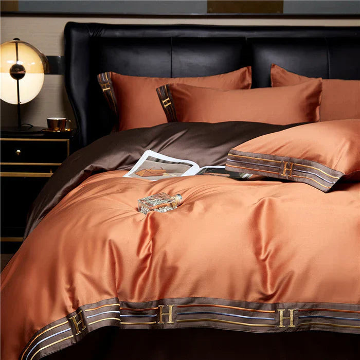 Soft Cotton Embroidered Bed Sheet Set