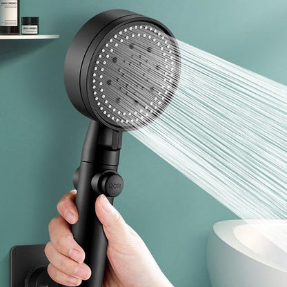 Powerful 3-Setting Shower Head with Massage Jets