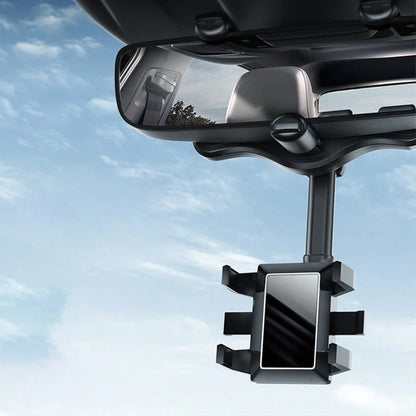 Universal Adjustable Car Phone Mount Rear View Mirror Holder