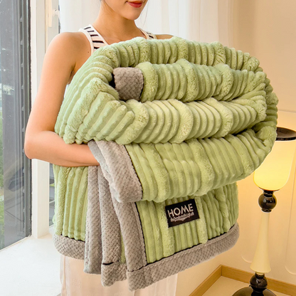 Cozy Soft Throw Blanket for Bed and Sofa